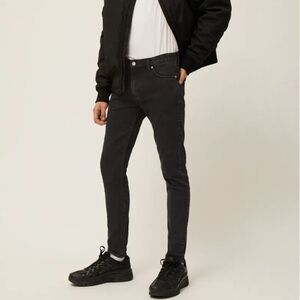 Weekday Form Skinny Jeans Tuned Black Men's size W 31 -‎ L 30